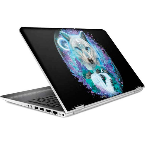 Night Wolf by Sheena Pike HP Pavilion Skin